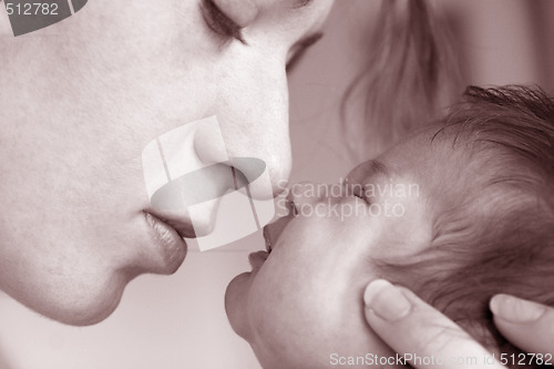 Image of Mother and baby