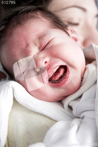 Image of crying baby 