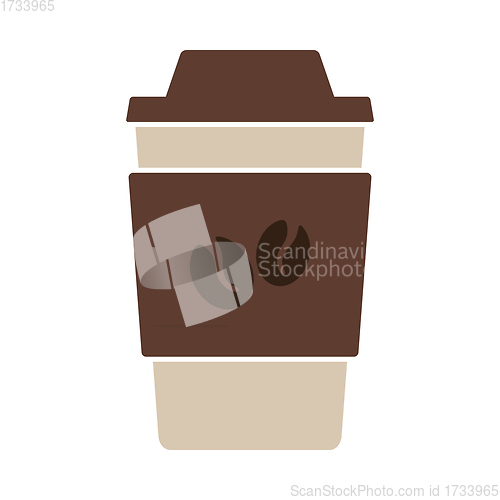 Image of Outdoor Paper Cofee Cup Icon