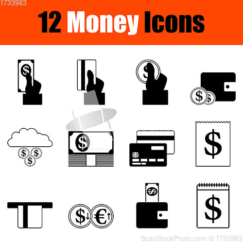 Image of Money Icon Set