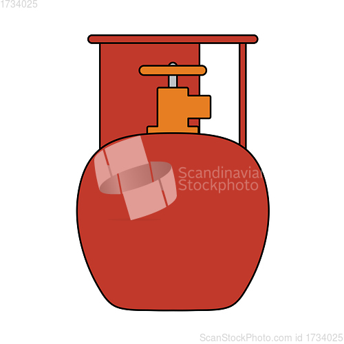 Image of Icon Of Camping Gas Container