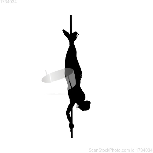 Image of Strip Dancer Silhouette