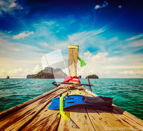 Image of Snorkeling set on boat