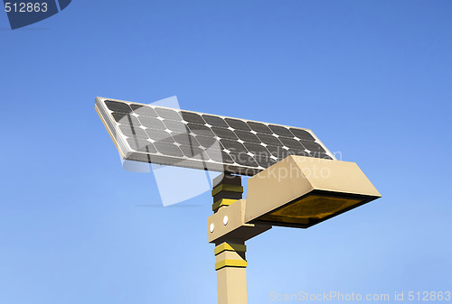 Image of Solar city lamp