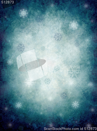 Image of Background with snowflakes