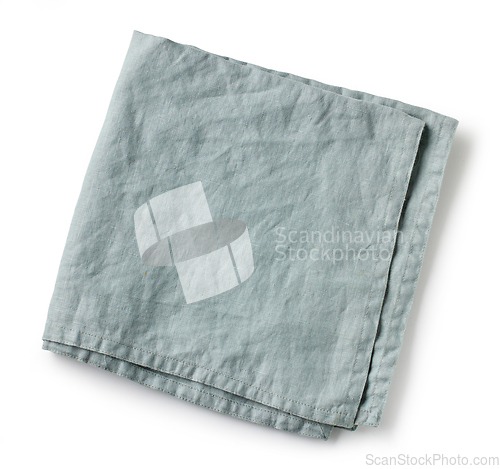 Image of folded linen napkin