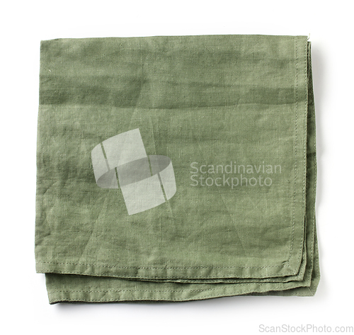 Image of folded cotton napkin