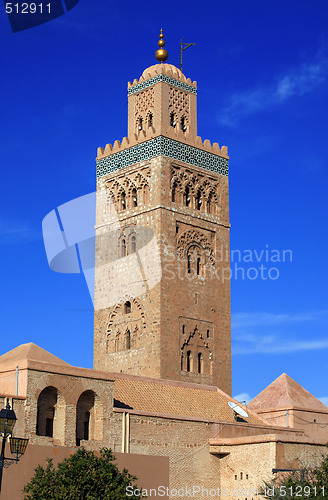 Image of Koutoubia Mosque in Marrakech, Morocco