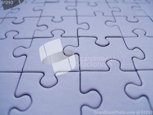 Image of Blue jigsaw