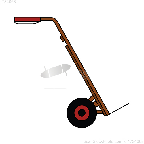 Image of Warehouse Trolley Icon