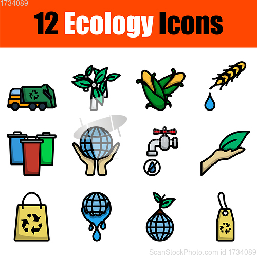 Image of Ecology Icon Set