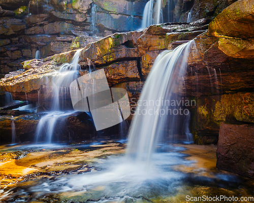 Image of Tropical waterfall