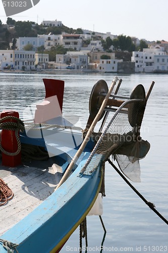 Image of fishing boat front