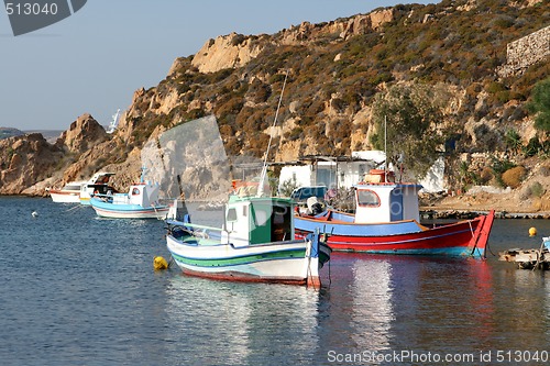 Image of mooring boats