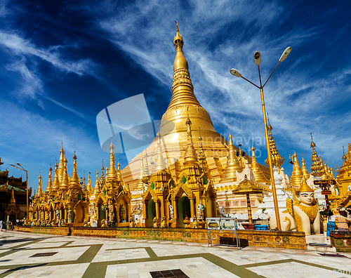 Image of Shwedagon pagoda