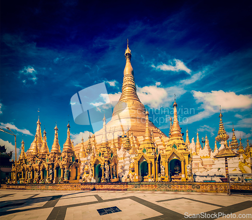 Image of Shwedagon pagoda