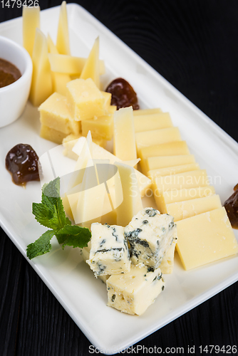 Image of Cheese Plate Closeup