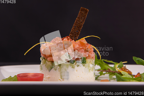 Image of Fresh salmon tartare