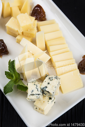 Image of Cheese Plate Closeup