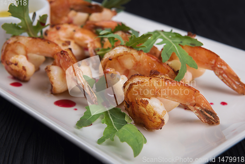 Image of Fried tasty shrimps