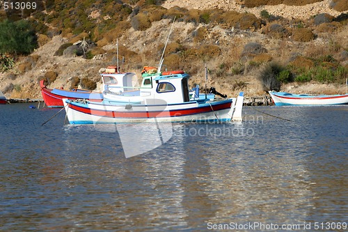 Image of boats at  harbor