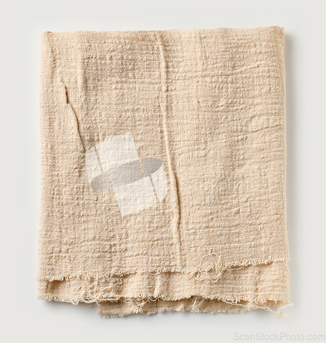 Image of folded cotton napkin