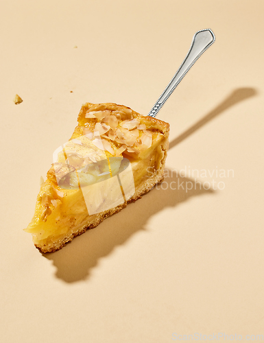 Image of piece of apple cake