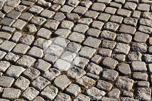 Image of road made of stones