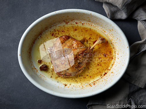 Image of preparation of duck confit