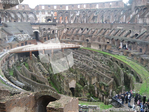 Image of Inside the Colosseum, Rome