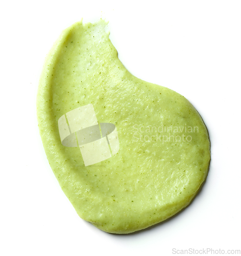 Image of green vegetable puree