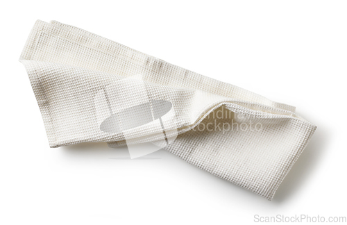 Image of folded cotton napkin