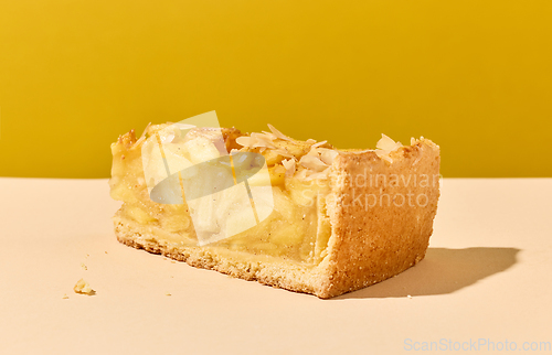 Image of piece of apple cake