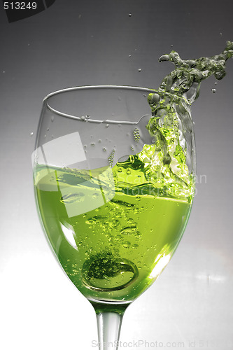 Image of Ring in Wine Glass