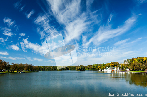 Image of Kamsamolskaje Voziera lake, Minsk, Belarus