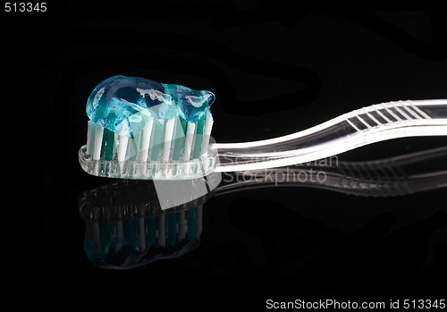 Image of toothbrush and paste