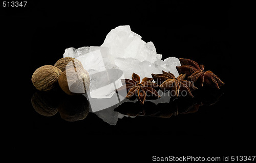 Image of crystal sugar and spice