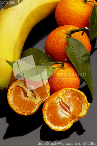 Image of Tangerine and banana
