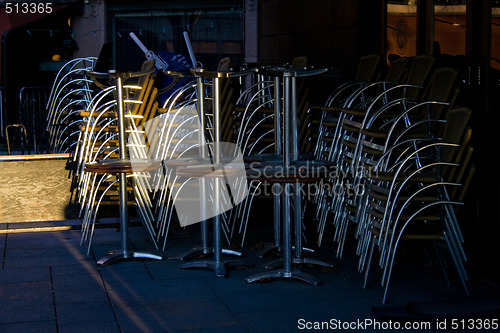 Image of Stack of chairs