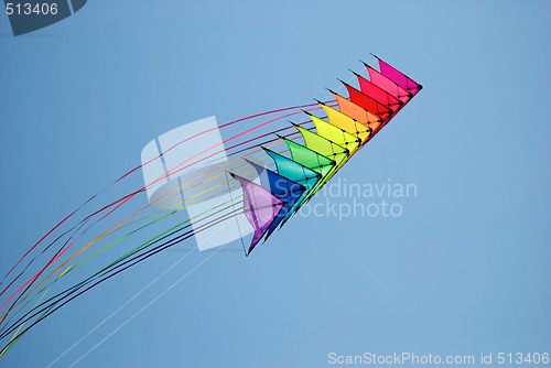 Image of Stack of stunt kites