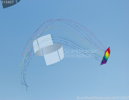 Image of Stack of 12 stunt kites