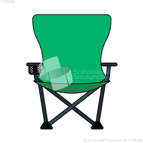 Image of Icon Of Fishing Folding Chair