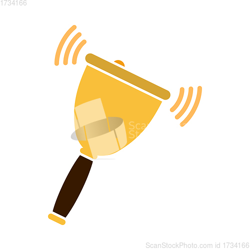 Image of School Hand Bell Icon