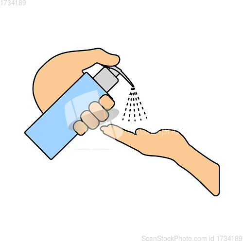 Image of Dispenser Of Liquid Soap Icon