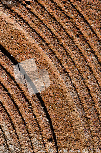 Image of rusty sheet metal background