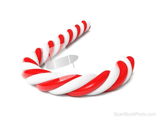 Image of Chrismas candy cane isolated