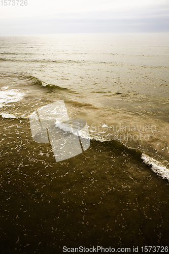 Image of sandy beach sea