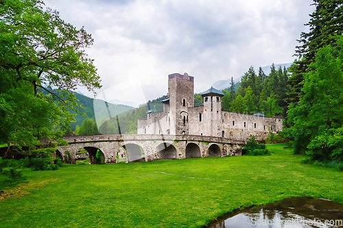 Image of Old Bridge Over The River