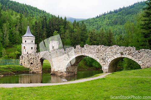 Image of Old Bridge Over The River