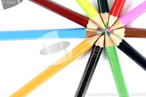 Image of Close-up pencil.